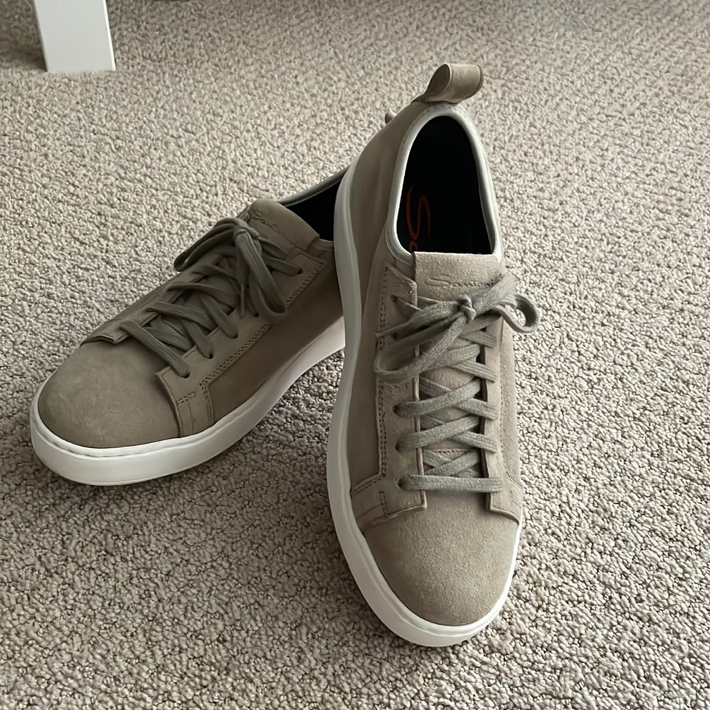 Santoni suede sneakers 37 1/2
